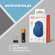 2E Mouse MF280 Silent WL BT Blue (2E-MF280WBL)