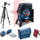 Bosch Нивелир лазерный GCL2-50C+RM2+BT150 до 10м, ±0.3мм/м, 4AAx1.5В, IP54, штатив, чехол, мишень, 0.6кг (0.601.066.G02)
