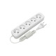Сетевой удлинитель Electrum C-ES-1816 3.0m 5 роз, white (C-ES-1816)