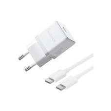 Зарядное устройство Baseus Palm Fast Charger 1C 30W + Cable 1.0m Type-C 60W white (P10111605213-01)