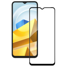 Стекло защитное ACCLAB Full Glue Xiaomi Poco M5 Black (1283126545061)