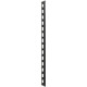 MIRSAN 42U VERTICAL CABLE ORGANIZER, 1SET= 2 PCS. (LEFT/RIGHT) BLACK (MR.ODK42U.01)