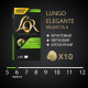L`OR сoffe capsules Lungo Elegante, arabica 100%, 10pcs, Nespresso (8711000360552)