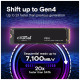 Накопитель SSD M.2 2280 500GB P310 Micron (CT500P310SSD8)
