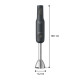 Philips Блендер PHILIPS погружной Series 1000, 500Вт, чаша-500мл, черный (HR2522/00)