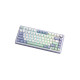 Клавиатура Aula F75 Gasket Greywood V3 switch Hot-Swap PBT Wireless/Bluetooth/USB White (6948391208640)