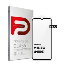 Стекло защитное Armorstandart Pro Samsung M15 5G (M156) Black (ARM74368)