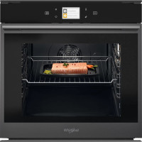 Whirlpool Духова шафа Whirlpool електрична, 73л, A+, дисплей, конвекція, телескопічні напрямні, чорний (W9OM24S1PBSS)