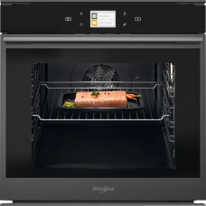 Whirlpool Духова шафа Whirlpool електрична, 73л, A+, дисплей, конвекція, телескопічні напрямні, чорний (W9OM24S1PBSS)