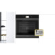 Whirlpool Духова шафа Whirlpool електрична, 73л, A+, дисплей, конвекція, телескопічні напрямні, чорний (W9OM24S1PBSS)