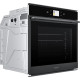 Whirlpool Духова шафа Whirlpool електрична, 73л, A+, дисплей, конвекція, телескопічні напрямні, чорний (W9OM24S1PBSS)