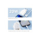 Зарядное устройство Essager USB-C PD20W + cable USB-C to Lightning white (EFJB02-XBL02-T)