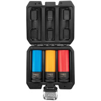Neo Tools Набір торцевих насадок Neo Tools 1/2", 17,19,21мм 3шт (12-350)