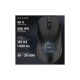 Мышка Ajazz AJ159PRO Wireless/Bluetooth/USB Charging Dock Black (AJ159-PRO-B)