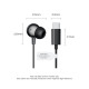 Наушники Vention Echo Lite USB-C In-Ear Wired Black (GBBBAV)