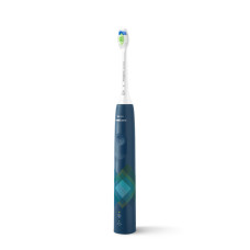 Philips toothbrush electric Sonicare 4100 Series, 31th.fluct/min, nozzle-1, blue (HX3689/42)