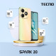 TECNO Smartphone Spark 20 (KJ5n) 6.56  8/128GB, 2SIM, 5000mAh, Neon Gold