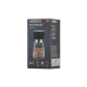 ARDESTO Salt and Pepper Mill Gemini, 180ml, glass, plastic, transparent, black (AR2101BL)