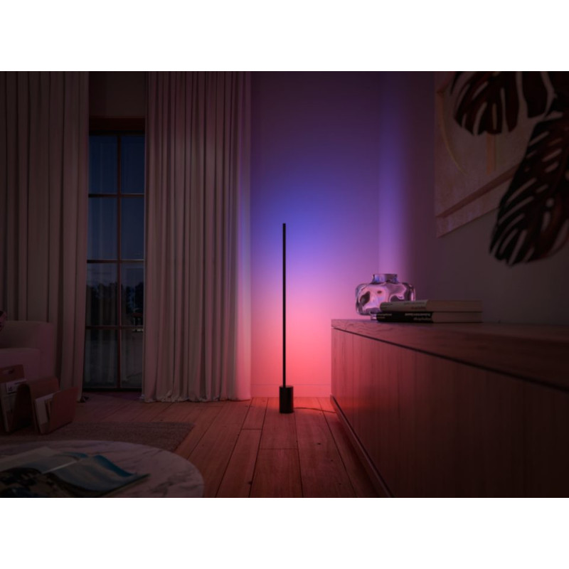 Philips Hue Smart table lamp Signe 2000K-6500K, RGB, Gradient, ZigBee, Bluetooth, dimming, 145cm, black (915005987201)