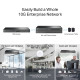TP-Link Мультисервісний маршрутизатор ER8411 8xGE LAN/WAN 1xGE WAN/LAN 2x10GE SFP+ WAN/LAN 2xUSB