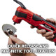 Einhell CordlessMultifunctional Tool VARRITO, PXC, 18 V, 22000-40000 rpm (4465160)