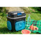 Sencor travel refrigerator, 44x39.8х31 24L, 1door, black blue (SCM3224BL-EUE4)