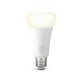 Philips Hue Smart bulb E27, 15.5W, White, ZigBee, Bluetooth, dimming (929002334903)