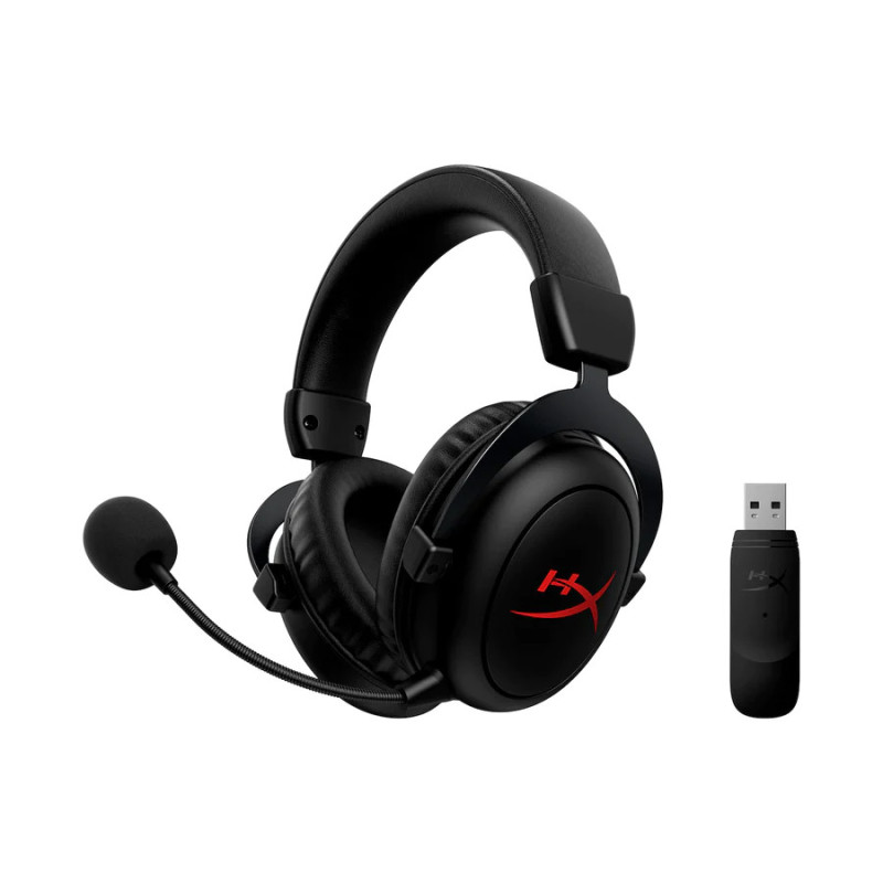 HyperX Гарнитура игровая Cloud II Core, WL/USB-A, черный (6Y2G8AA)