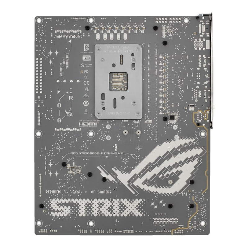 ASUS Motherboard ROG STRIX B850-A GAMING WIFI sAM5 B850 4xDDR5 M.2 HDMI DP WiFi BT ATX (90MB1J50-M0EAY0)