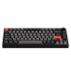 Lemokey Mechanical keyboard P1 Pro 84Key, Keychron Super Banana, WL/BT/USB-A, QMK/VIA, Hot-Swap, EN/UKR, RGB, Knob, Carbon Black (P1P-M4-UA)