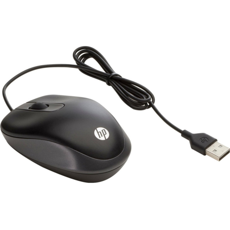 HP Мышь Travel Mouse USB Black (G1K28AA)