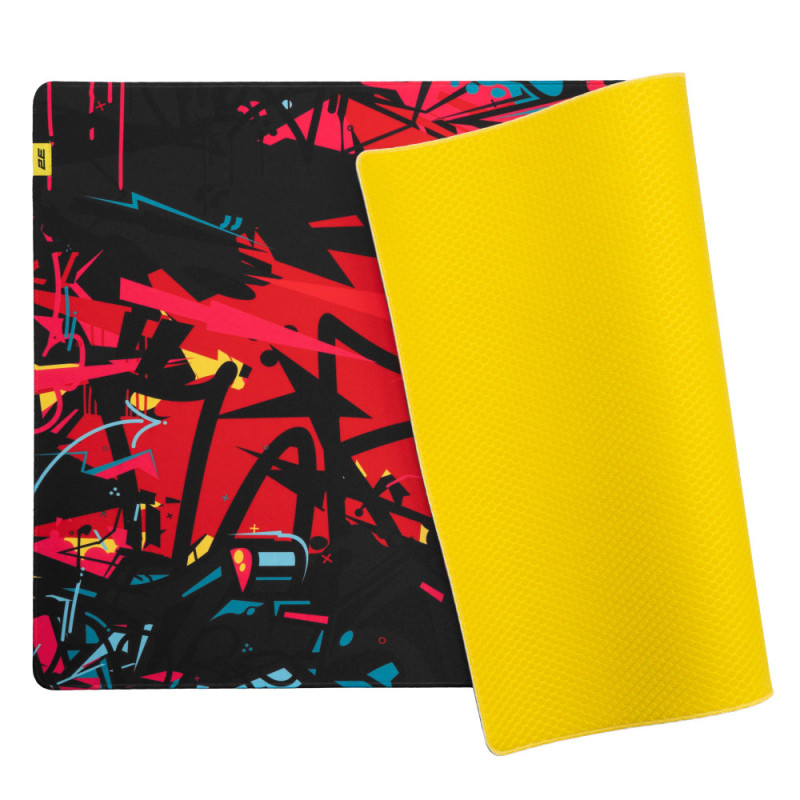 2E Gaming Mouse Pad PRO Speed D06, XL (800x450x3mm), multicolor (2E-SPEED-XL-D06-PRO)