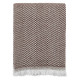 ARDESTO Summer blanket 190x220cm, 100% cotton, brown (ART0920SR)