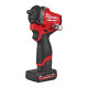 Milwaukee cordless impact wrench M12 FCIWF12G3-502X 12V battery 2x5A h 0-3000 rpm 542 Nm 1/2  ZP M12C case 1.5 kg (4933493455)