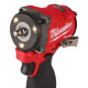 Milwaukee cordless impact wrench M12 FCIWF12G3-502X 12V battery 2x5A h 0-3000 rpm 542 Nm 1/2  ZP M12C case 1.5 kg (4933493455)