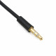 Кабель мультимедийный 3.5mm M to 2x3.5mm F 1.5m Extradigital (KBA1646)