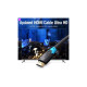 Кабель мультимедійний HDMI M to HDMI M 3.0m 4K60Hz black Vention (AACBI)