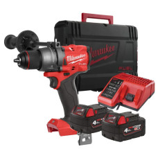 Milwaukee FDD3-402C cordless screwdriver-drill 18V 2x4A h 158Nm 0 2100 rpm ZP M12-18C case 2.1 kg (4933492472)