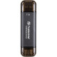 Transcend Портативний SSD Transcend 1TB USB 3.1 Gen 2 Type-A + Type-C ESD310 Чорний (TS1TESD310C)