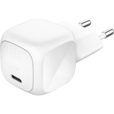 Belkin Зарядний пристрій мережевий Belkin 20Вт USB-C PD PPS, білий (WCA009KQWH)