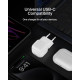 Belkin Зарядний пристрій мережевий Belkin 20Вт USB-C PD PPS, білий (WCA009KQWH)
