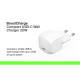 Belkin Зарядний пристрій мережевий Belkin 20Вт USB-C PD PPS, білий (WCA009KQWH)