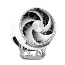 Zalman Процесорний кулер Zalman ZET5, ARGB LGA 1851, 1700, 1200, 115x, AM5, AM4, 4pin PWM, 3pin+5VARGB, TDP200W, білий (ZET5WHITE)