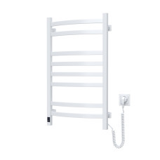 Navin electric towel warmer Avalon, 800x480x104mm, timer-regulator, steel, white, right connection (12-103053-4880)