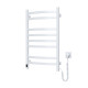 Navin electric towel warmer Avalon, 800x480x104mm, timer-regulator, steel, white, right connection (12-103053-4880)