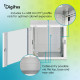Digitus Шафа DIGITUS 19 , 12U, Wall Mounting Dynamic-N, 600x450 мм, 60кг максимально, розібрана, сіра (DN-37108)