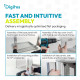 Digitus Шафа DIGITUS 19 , 12U, Wall Mounting Dynamic-N, 600x450 мм, 60кг максимально, розібрана, сіра (DN-37108)