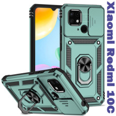 Чехол для мобильного телефона BeCover Military Xiaomi Redmi 10C Dark Green (708335)