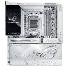 ASUS Материнcкая плата ROG CROSSHAIR X870E GLACIAL sAM5 X870E 4xDDR5 M.2 USB Type-C Wi-Fi BT E-ATX белый (90MB1NQ0-M0EAY0)