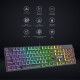 Клавиатура GamePro MK85R Red Switch RGB USB Black (MK85R)